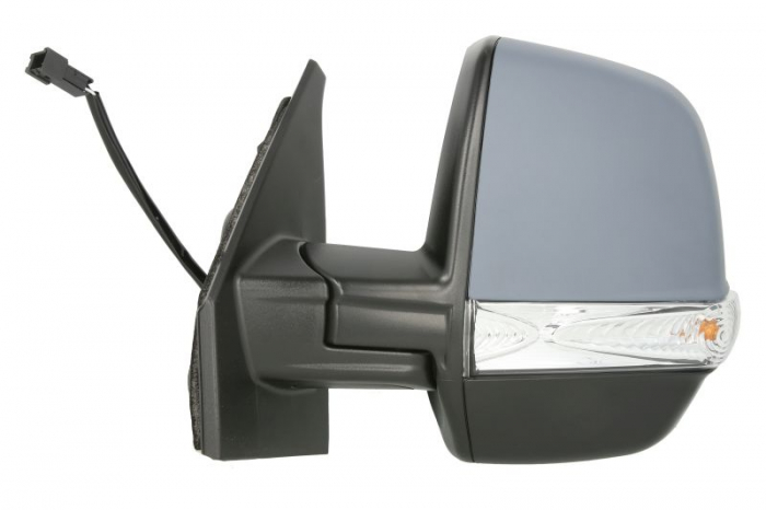 Oglinda stanga electrica incalzita, grunduita, dubla FIAT DOBLO intre 2010-2014 [2]