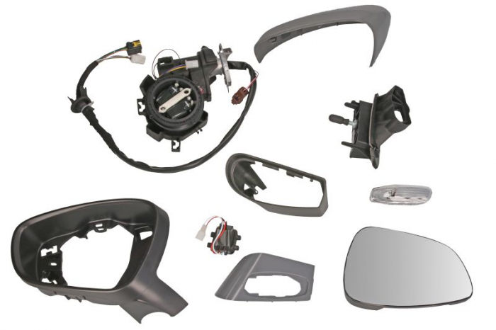 Oglinda stanga electrica incalzita, grunduita, pliabila electric CITROEN DS4 intre 2011-2015 [1]