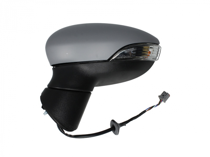 Oglinda stanga FORD FIESTA intre 2008-2013 electrica, incalzita, asferica, cu carcasa, cu semnalizare [2]