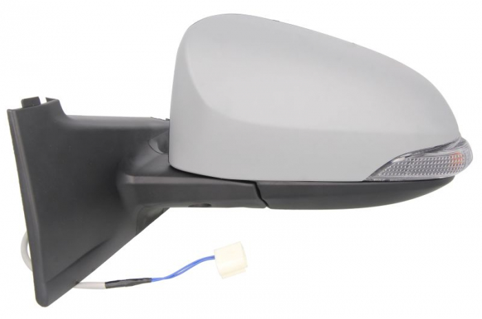 Oglinda stanga manuala crom, grunduita TOYOTA YARIS dupa 2010 [2]