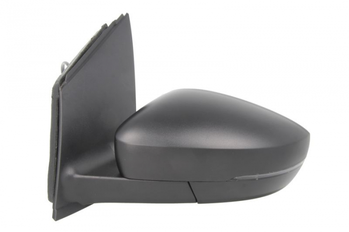 Oglinda stanga potrivit VW POLO 2014-2017 - mecanica asferic, crom [2]