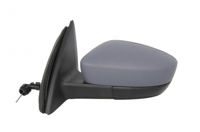 Oglinda stanga mecanica crom, SEAT TOLEDO 4 IV SKODA RAPID [2]