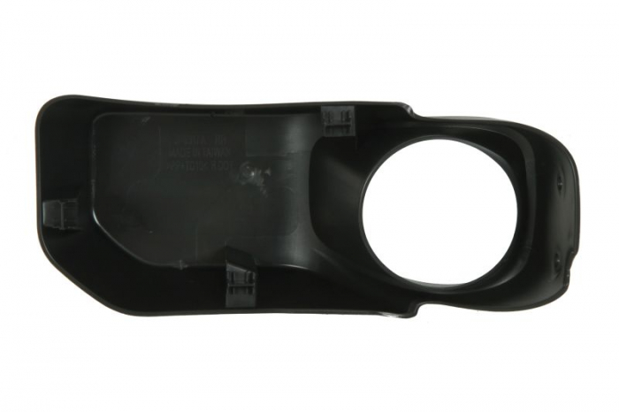 Ornament bandou bara fata dreapta cu locas proiector plastic, negru potrivit JEEP WRANGLER III JK 08.10-11.17 [2]