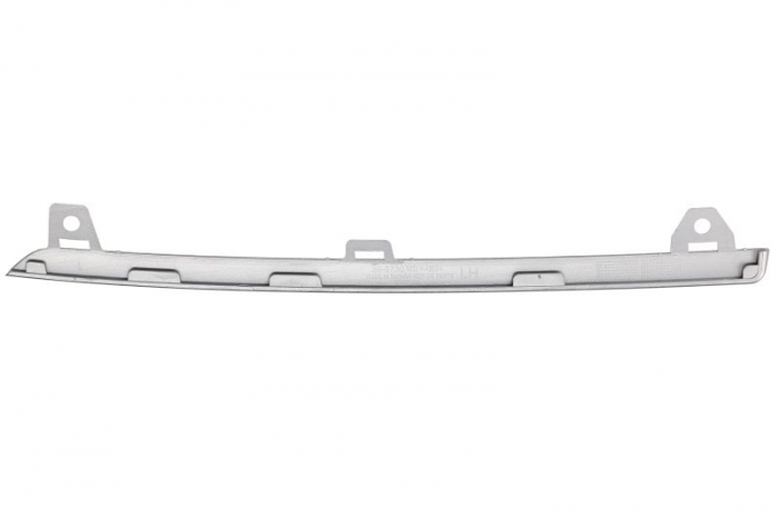 Ornament bara fata stanga (mijloc, cu strat de baza, argintiu, BASE/S) potrivit PORSCHE CAYENNE III 9YA 09.17- [2]