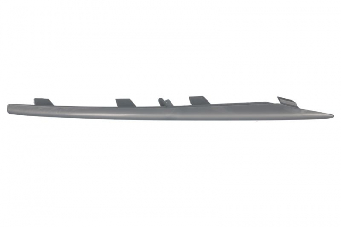 Ornament grila fata stanga plastic, argintiu potrivit bmw x5 e70 2008-2013