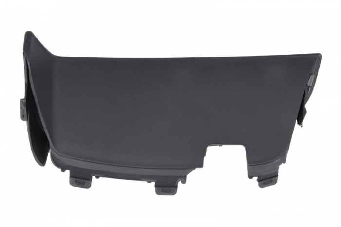 Ornament grila radiator fata stanga (exterior, plastic, negru-mat) potrivit PORSCHE MACAN 95B dupa 2018 [2]