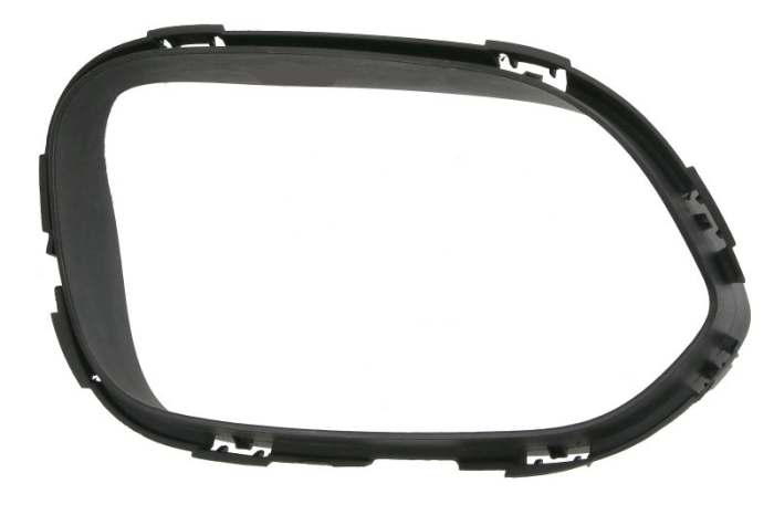 Ornament sistem evacuare spate stanga potrivit PORSCHE CAYENNE II 92A/958 10.14-09.17 [2]