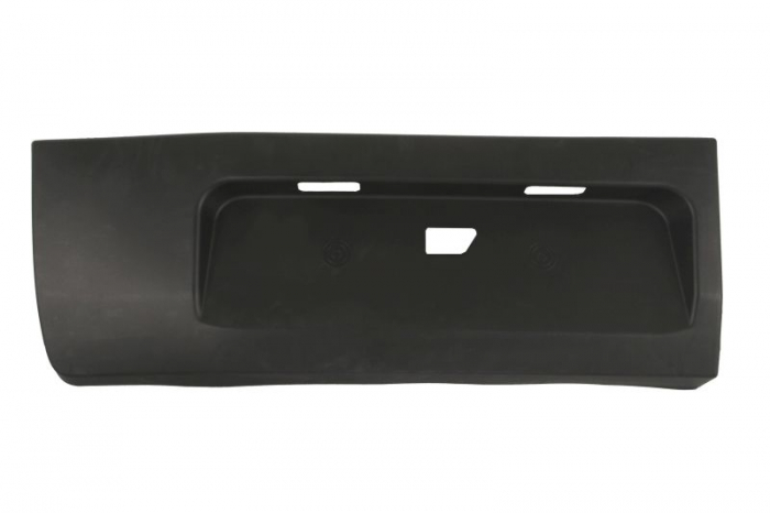 Ornament usa incarcare stanga negru with place for licence plate potrivit ford transit vi 2013-2018