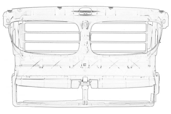 Panou admisie aer BMW Seria 5 (F10), 5 (F11) 2.0-4.4 intre 2009-2017