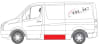 Panou lateral stanga/partea dreapta inferioara, lungime 30cm, 152 cm MERCEDES SPRINTER 3,5-T 906, SPRINTER 3-T 906, SPRINTER 4,6-T 906, SPRINTER 5-T 906; VW CRAFTER 30-35 dupa 2006 [2]