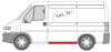 Panou lateral stanga scurt model, partea inferioara, lungime 12cm, lungime 120cm CITROEN JUMPER; FIAT DUCATO; PEUGEOT BOXER intre 1994-2006 [2]