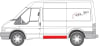 Panou lateral stanga scurt model, partea inferioara, lungime 18cm FORD TRANSIT intre 2000-2014 [2]