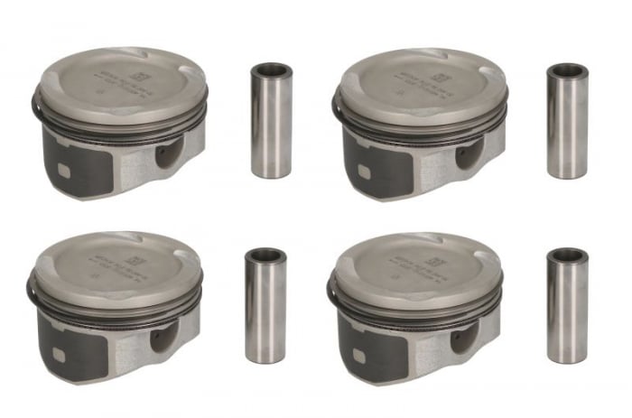 Piston 71 (STD, with rings, 4 pcs.) potrivit HYUNDAI I10 I, I10 II, I10 III, I20 I, I20 II 1.0-1.2LPG 09.08-