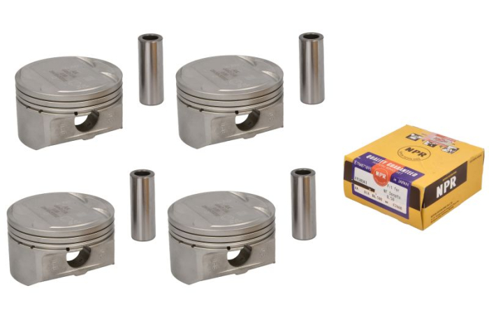 Piston 86,5 (0.50, cu inele, 4 buc) potrivit Hyundai IX35, Sonata V; Kia Magentis II, Optima, Sportage III 2008-2015 - 2.0, diametru 86.5 mm [1]