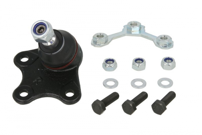 Pivot axa Dreapta (fata) (diametru con 14,8mm) potrivit AUDI A2; SEAT CORDOBA, IBIZA III; SKODA FABIA I, FABIA I PRAKTIK, FABIA II, ROOMSTER, ROOMSTER PRAKTIK; VW FOX, POLO 1.0-2.0 08.99-