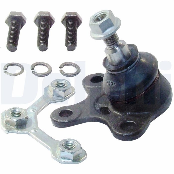 Pivot axa Dreapta (inferior fata) (diametru con 14,7mm) potrivit SEAT AROSA; VW LUPO I, POLO, POLO III, POLO HATCHBACK, POLO KOMBI 1.0-1.9D 10.94-07.05