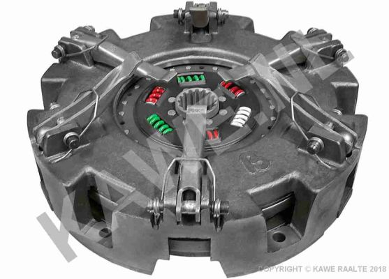 Placa presiune ambreiaj 330 mm potrivit John Deere 3300, 3300 A, 3300 Ax, 3400, 3400 A, 3400 Ax; Renault 330, 330 X, 85, 85 X, 95 2WD, 95 4WD, 95 X, 95, 90-32 Ma, 90-32 Me, 90-32 Ms - diametru 330 mm [2]