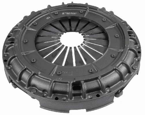 Placa presiune ambreiaj (430mm, nou) potrivit DAF 85, 85 CF, 95, 95 XF, F 2800, F 2900, F 3200, F 3300, F 3600, N 3300 DKA1160-XF355M 01.74-09.02