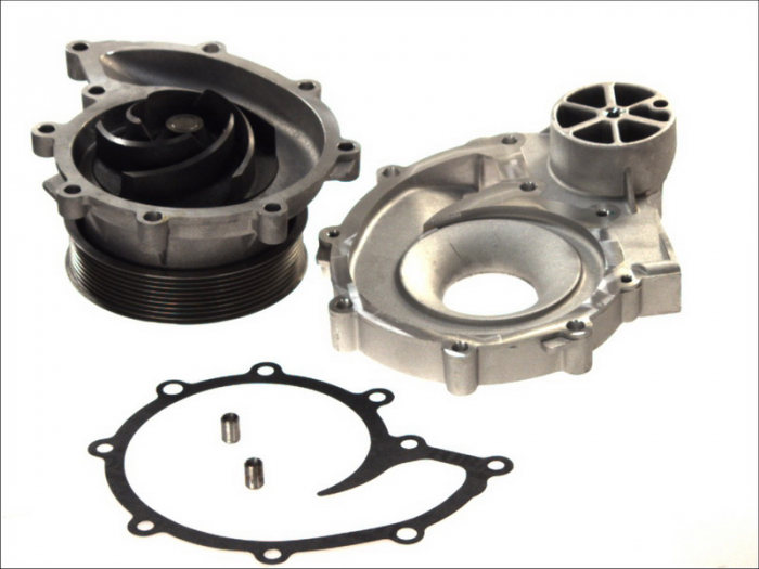 Pompa apa (cu carcasa, cu rulment: 150mm) potrivit SCANIA 4, G I, K, P I, R I, T DC09.108-OSC11.03 05.95-