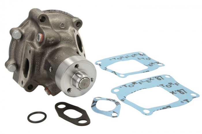 Pompa apa (cu carcasa) potrivit IVECO EUROCARGO I-III, ZETA; AGRIFULL 100, 40, 50, 60, 66, 70, 80, 90, A; CASE IH AVJ, JX; FIAT 100-XX, 110-XX, 115-XX, 130-XX 1000.4WT-NEF4(F4GE0454A)