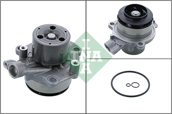 Pompa apa cu garnitura potrivit AUDI A1, A3, A4 ALLROAD B8, A4 ALLROAD B9, A4 B8, A4 B9, A5, A6 C7, Q2, Q3, Q5, TT; SEAT ALHAMBRA, ARONA, ATECA, IBIZA V, LEON, LEON SC 1.6D 2.0D 2.0DH 11.07-