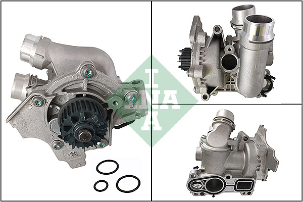 Pompa apa cu garnitura potrivit AUDI A3, A4 ALLROAD B8, A4 B8, A5, A6 C7, A8 D4, Q3, Q5, TT; SEAT ALHAMBRA, ALTEA, ALTEA XL, EXEO, EXEO ST, LEON, TOLEDO III; SKODA OCTAVIA II 1.8-2.0H 09.04-07.19
