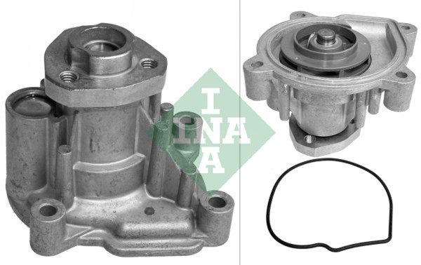 Pompa apa cu garnitura potrivit AUDI A3; SEAT CORDOBA, IBIZA III, IBIZA IV, IBIZA IV SC, TOLEDO IV; SKODA FABIA II, OCTAVIA II, RAPID, ROOMSTER; VW EOS, GOLF PLUS V, GOLF V 1.6 1.6LPG 02.03-05.22