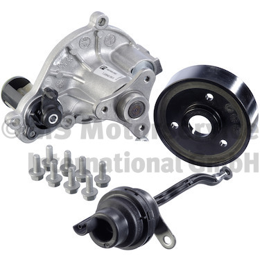 Pompa apa cu garnitura potrivit BMW 1 (F20), 1 (F21), 2 (F22, F87), 2 (F23), 3 (F30, F80), 3 (F31), 3 (G20, G80, G28), 3 GRAN TURISMO (F34), 4 (F32, F82), 4 (F33, F83), 4 (G22 1.5D 1.6 2.0 03.15-