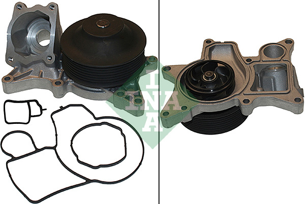 Pompa apa cu garnitura potrivit BMW 5 (F10), 5 (F11), 5 GRAN TURISMO (F07), 7 (F01, F02, F03, F04), X5 (E70), X6 (E71, E72) 3.0D 02.08-02.17