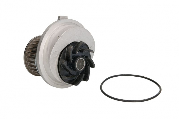 Pompa apa cu garnitura potrivit BUICK SKYLARK; CADILLAC BLS; CHEVROLET ALERO, CAPTIVA, CAVALIER, EPICA, EVANDA, LACETTI, MALIBU, NUBIRA, REZZO, VECTRA, ZAFIRA; DAEWOO EVANDA 1.7D-2.4LPG 12.87-