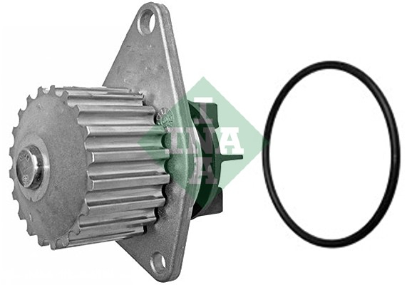 Pompa apa cu garnitura potrivit CITROEN AX, BERLINGO, BERLINGO MINIVAN, BX, C15, C15 MINIVAN, SAXO, XSARA, XSARA HATCHBACK, XSARA KOMBI, ZX; PEUGEOT 106 I, 106 II 1.0-1.4LPG 04.83-12.15