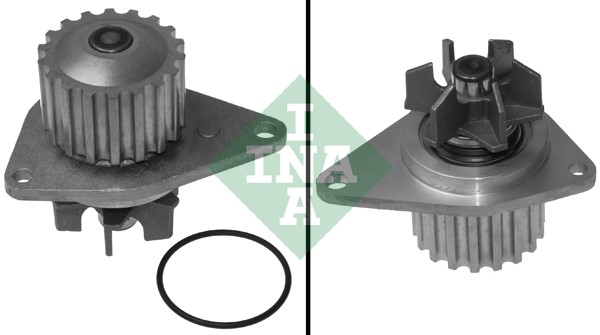 Pompa apa cu garnitura potrivit CITROEN C2, C3 I, C4, C4 I; PEUGEOT 1007, 206, 207, 307 1.4 10.03-