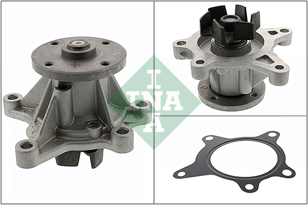 Pompa apa cu garnitura potrivit HYUNDAI ACCENT IV, CRETA, ELANTRA IV, ELANTRA V, ELANTRA VI, I20 I, I30, I40 I, I40 I CW, IX20, IX35, KONA, SOLARIS, TUCSON, TUCSON SUV, VELOSTER 1.4-2.0 05.06-