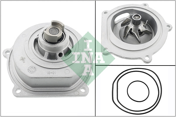 Pompa apa cu garnitura potrivit LAND ROVER DEFENDER, DISCOVERY II 2.5D 06.98-02.16 [3]