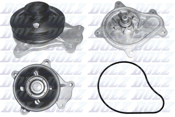 Pompa apa cu garnitura potrivit LEXUS GS, IS III, NX, RC 2.5H 04.13-