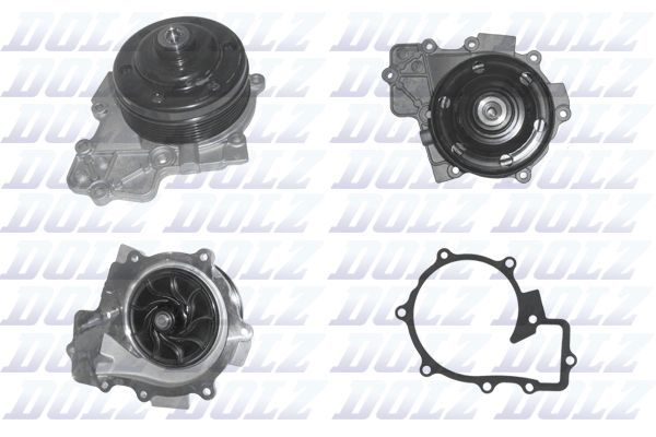 Pompa apa (cu rulment: 108,1mm) potrivit MERCEDES SPRINTER 3,5-T (B906), VIANO (W639), VITO   MIXTO (W639), VITO (W639) OM651.940-OM651.957 05.09-