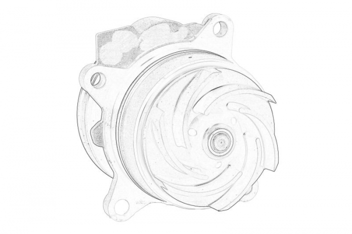 Pompa apa potrivit FORD GALAXY III, S-MAX, TOURNEO CUSTOM V362, TRANSIT CUSTOM V362, TRANSIT V363 2.0D/2.0DH 12.15- [2]