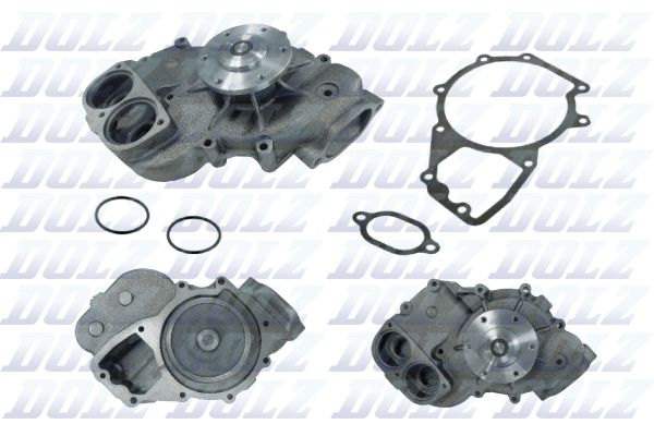 Pompa apa potrivit MERCEDES AXOR, AXOR 2, CAPACITY, CITARO (O 530), CONECTO (O 345), INTEGRO (O 550), TOURISMO (O 350), TRAVEGO (O 580); SETRA 400 OM457.910-OM457.981 01.98-