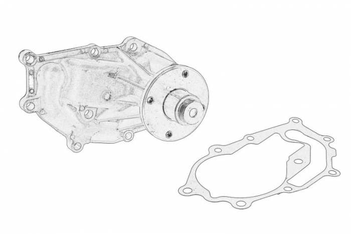 Pompa apa potrivit RVI MASCOTT DXi3/ZD3A600/ZD3A604 05.04-12.13 [2]