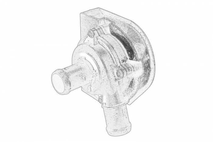 Pompa apa suplimentara (electrica) potrivit AUDI A1, A1 CITY CARVER, A3, Q2, Q3; SEAT ALHAMBRA, ARONA, ATECA, IBIZA II, IBIZA III, IBIZA IV, IBIZA IV SC, IBIZA IV ST 1.0-Electric 09.93-