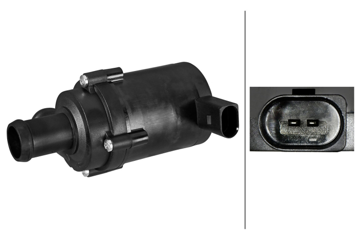 Pompa apa suplimentara electrica potrivit SEAT ALHAMBRA; VW AMAROK, CALIFORNIA T5 CAMPER, MULTIVAN T5, SHARAN, TRANSPORTER T5 1.8-3.2 09.95- [4]
