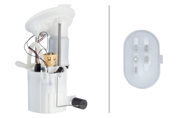 Pompa combustibil (modul) potrivit BMW Seria 1 (F20), 1 (F21), 2 (F22, F87), 2 (F23), 3 (F30, F80), 3 (F31), 3 GRAN TURISMO (F34), 4 (F32, F82), 4 (F33, F83), 4 GRAN COUPE (F36); KIA RIO II 1.4-3.0H 0