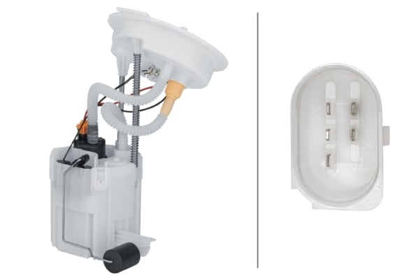 Pompa combustibil (modul) potrivit BMW Seria 1 (F20), 1 (F21), 2 (F22, F87), 3 (F30, F80), 3 (F31), 3 GRAN TURISMO (F34), 4 (F32, F82), 4 (F33, F83), 4 GRAN COUPE (F36) 1.6D 2.0D 3.0D 07.11-
