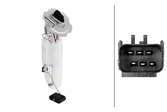 Pompa combustibil (modul) potrivit CHEVROLET LANOS; DAEWOO LANOS 1.3/1.5/1.6 02.97- [3]