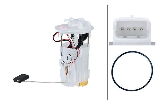 Pompa combustibil (modul) potrivit MERCEDES CITAN (MPV), CITAN MIXTO (DOUBLE CABIN), CITAN MINIVAN (W415); RENAULT CLIO III, KANGOO BE BOP, KANGOO EXPRESS, KANGOO II, MEGANE III 1.5D 06.05-