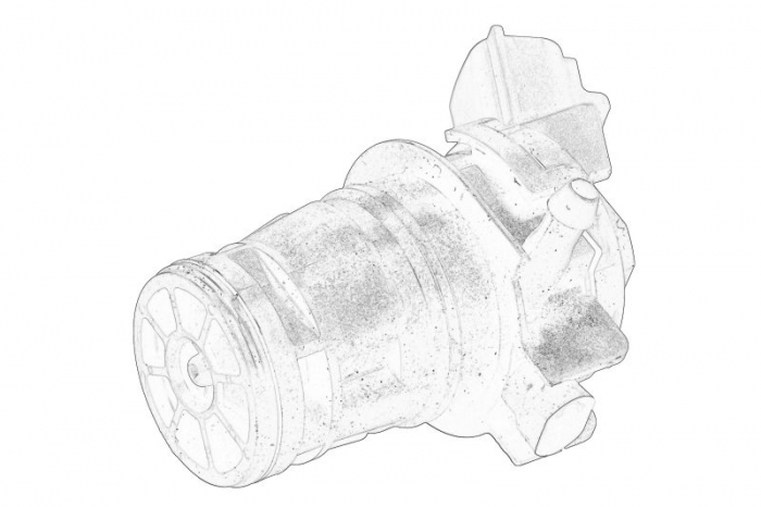 Pompa spalator parbriz (12V) potrivit MAZDA 3, 5, 6, CX-5, CX-7, CX-9 KOMBI-SUV 01.02-