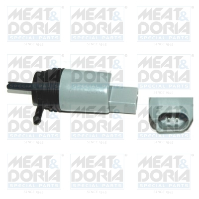 Pompa spalator parbriz fata (12V) potrivit BMW 1 (E81), 1 (E82), 1 (E87), 1 (E88), 3 (E90), 3 (E91), 3 (E92), 3 (E93), 3 (F30, F80), 3 (F31), 5 (E39), 5 (E60), 5 (E61), 5 (F10) COUPE-SUV 09.00-