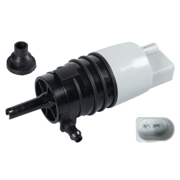Pompa spalator parbriz fata (12V) potrivit MERCEDES C (A205), C (C205), C T-MODEL (S205), C (W205), C (W206), CLE (A236), CLE (C236), CLS (C257), E (A238), E (C238), E (W213) COUPE-SEDAN 12.13-
