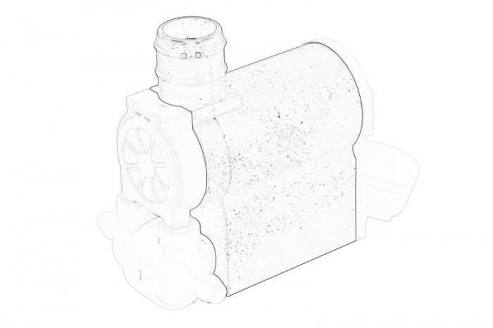 Pompa spalator parbriz fata potrivit CHEVROLET LACETTI; HYUNDAI ACCENT II, COUPE II, I30, IX20, MATRIX, SANTA FE III, TUCSON; KIA CARNIVAL III, CEE D, PICANTO I, SOUL I, SPORTAGE II COUPE-SUV 07.94-