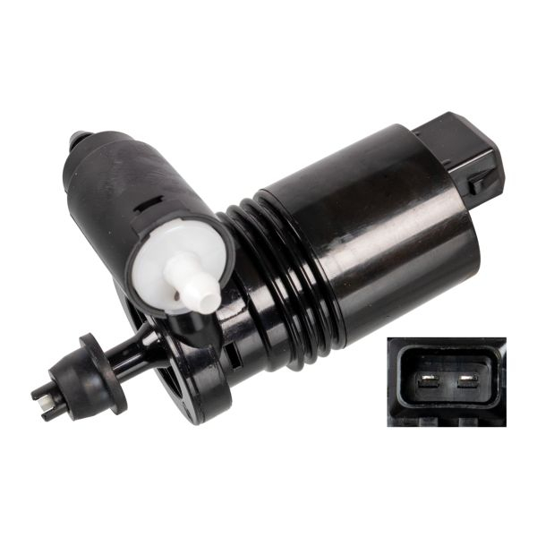Pompa spalator parbriz fata spate (12V) potrivit NISSAN MICRA III, NOTE, PRIMERA KOMBI-SEDAN 01.02-